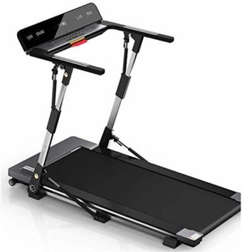 ZHTY Cómodo Equipo de Gimnasia Equipo de Gimnasia para el hogar Gimnasio Cubierto Ultra silencioso Cinta de Correr…
