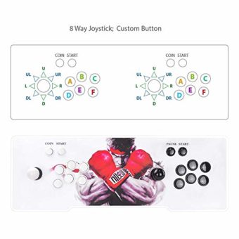 TAPDRA Raspberry Pi 3 Model B+ (B Plus) Arcade Cabinet Machine Video Game Console Complete Full Kit RetroPie Emulation… - Imagen 4